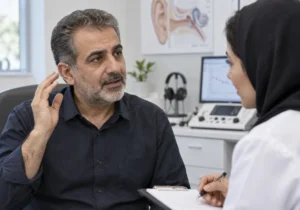 توضیح مشکل صدای خود به شنواییشناس هنگام استفاده از سمعک